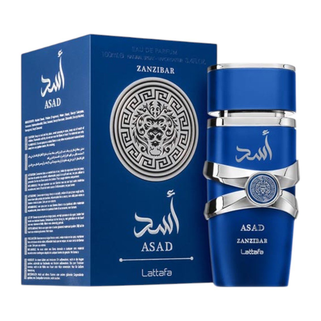 PERFUME LATTAFA ASAD ZANZIBAR EDP MASCULINO 100ML
