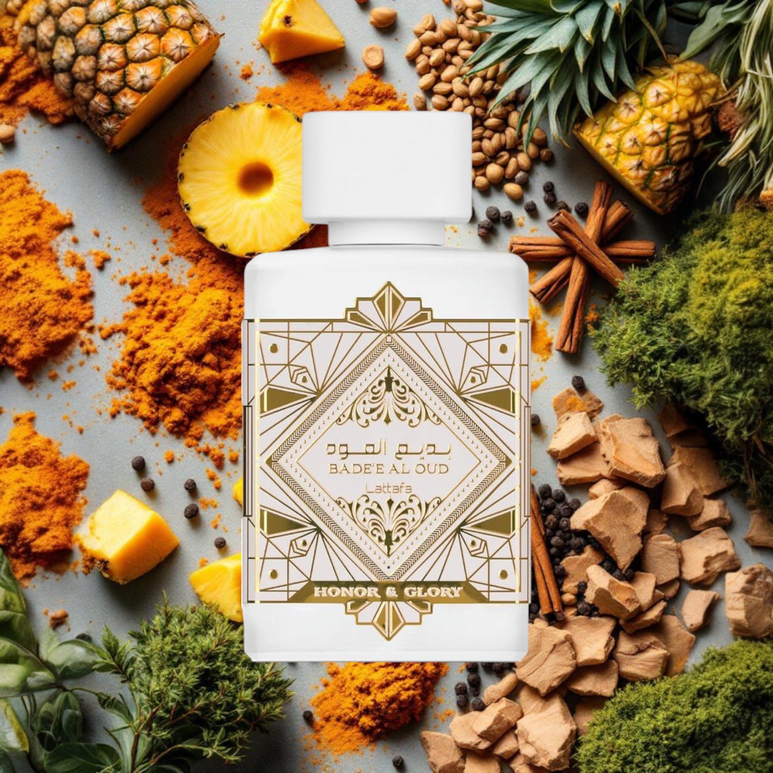 PERFUME LATTAFA BADEE AL OUD HONOR & GLORY EDP UNISEX 100ML - Image 2