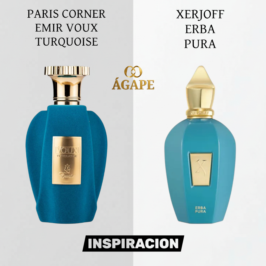 PERFUME PARIS CORNER EMIR VOUX TURQUOISE EDP UNISEX 100ML - Image 2