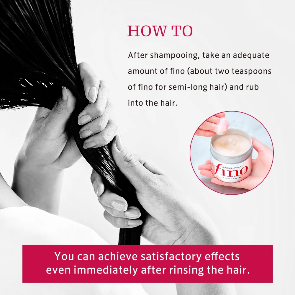 SHISEIDO FINO PREMIUM TOUCH MASCARA CAPILAR 230G - Image 2