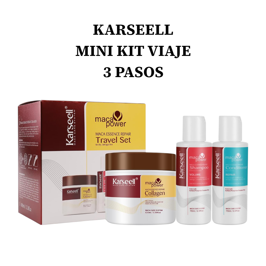 KARSEELL MACA POWER MINI KIT VIAJE 3 PASOS