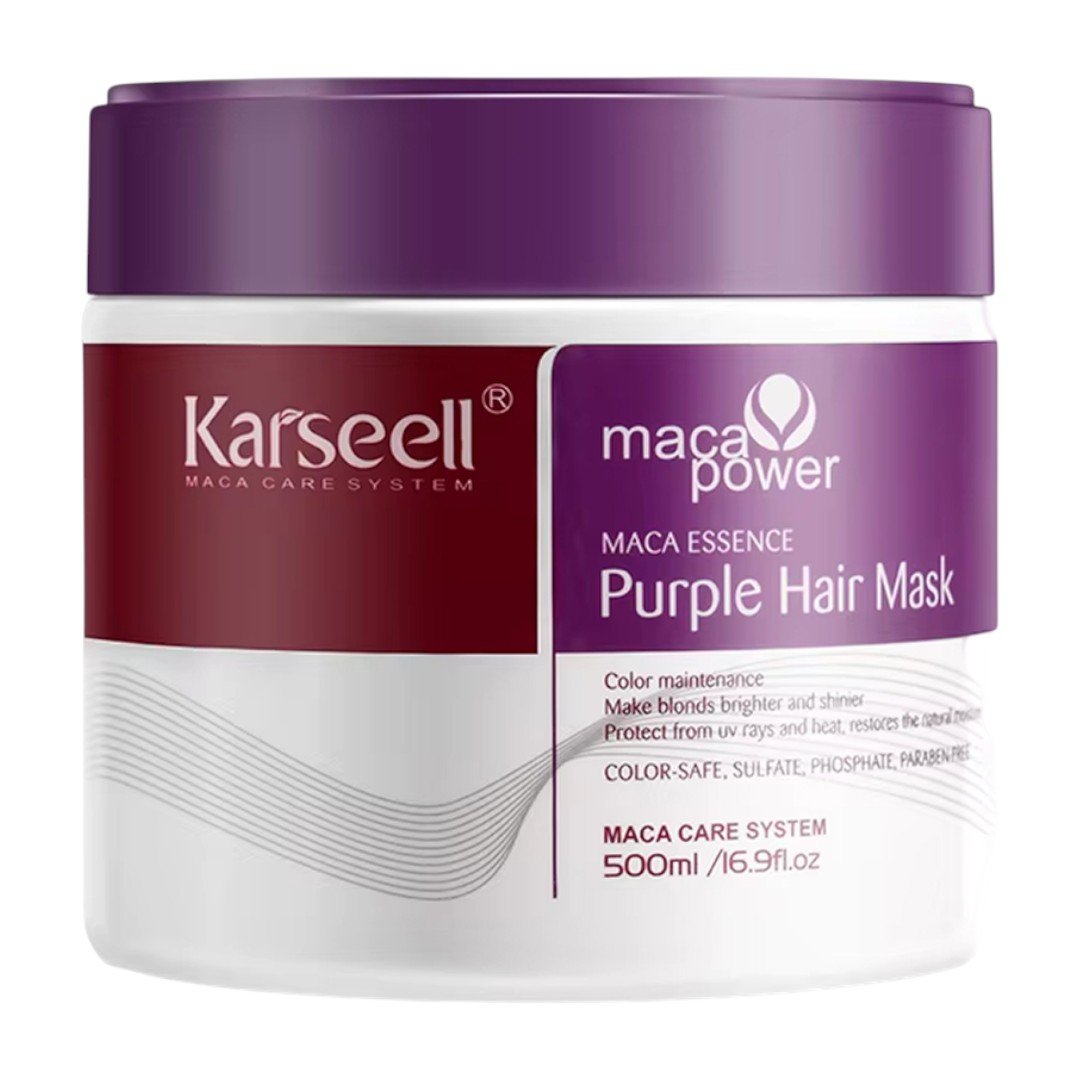 KARSEELL MASCARA CAPILAR PURPLE HAIR MASK 500ML