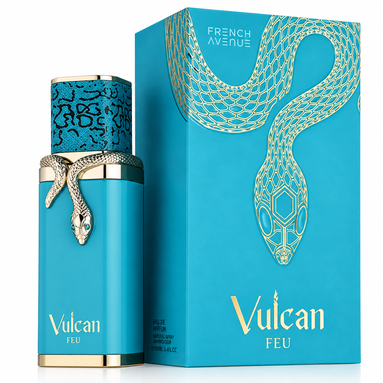 PERFUME FRENCH AVENUE VULCAN FEU EDP UNISEX 100ML