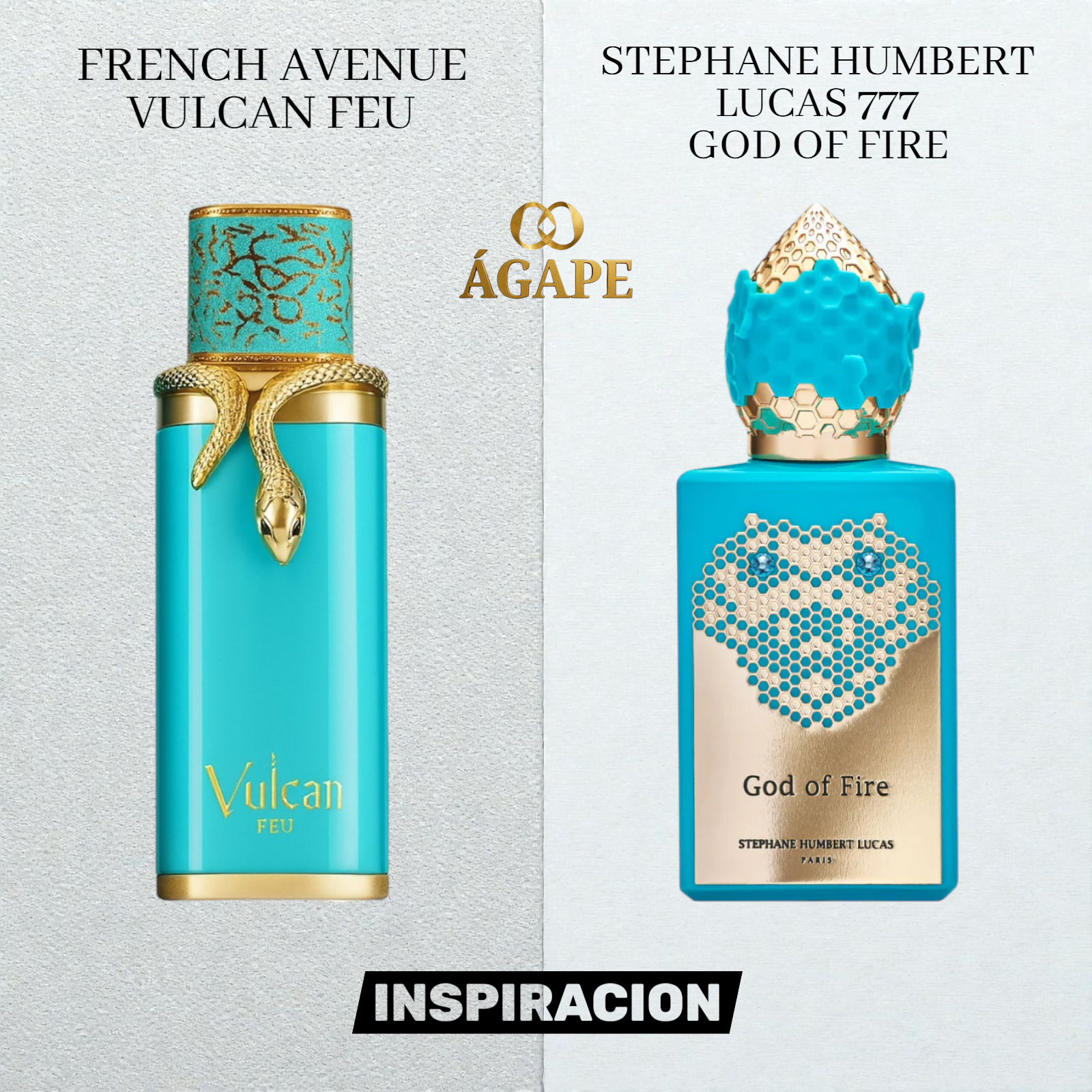 PERFUME FRENCH AVENUE VULCAN FEU EDP UNISEX 100ML - Image 2