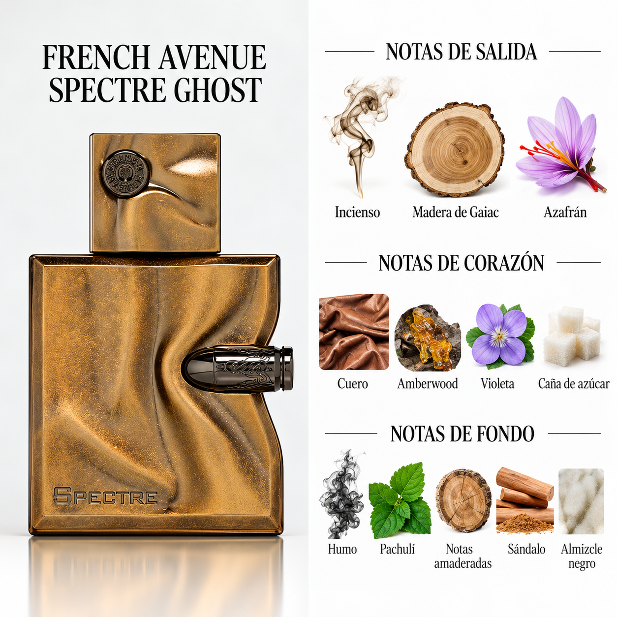 PERFUME FRENCH AVENUE SPECTRE EDP MASCULINO 100ML (X) - Image 3