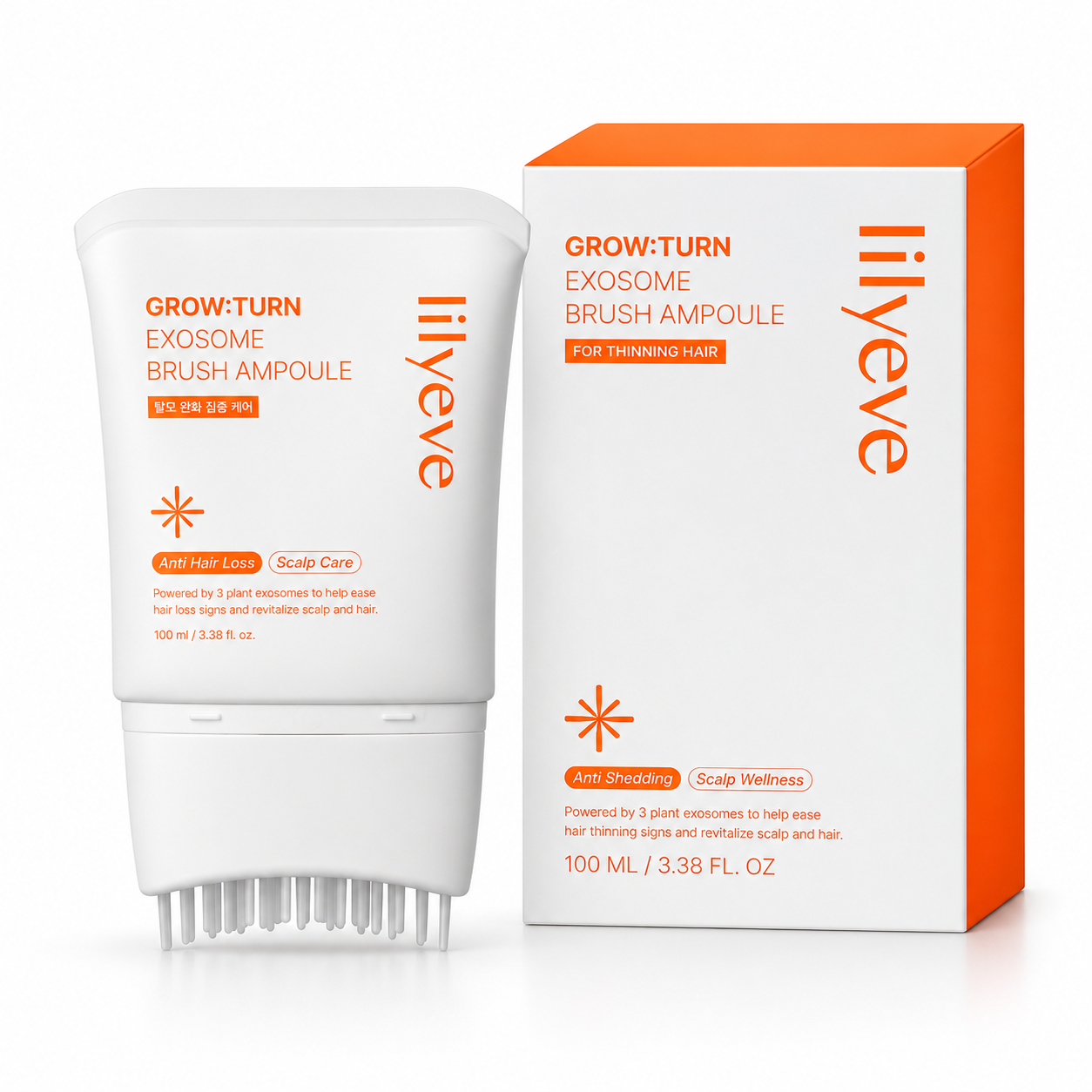 LILYEVE TRATAMIENTO CAPILAR GROW TURN EXOSOME BRUSH AMPOULE 100ML