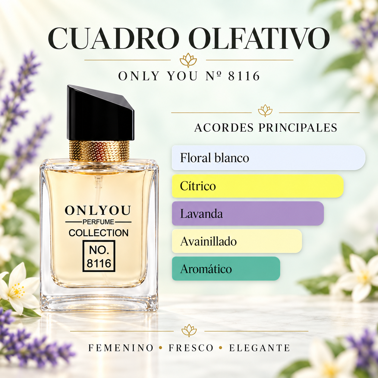 PERFUME ONLYOU MINIATURA OLU830-116 FEMENINO EDP 30ML - Image 3