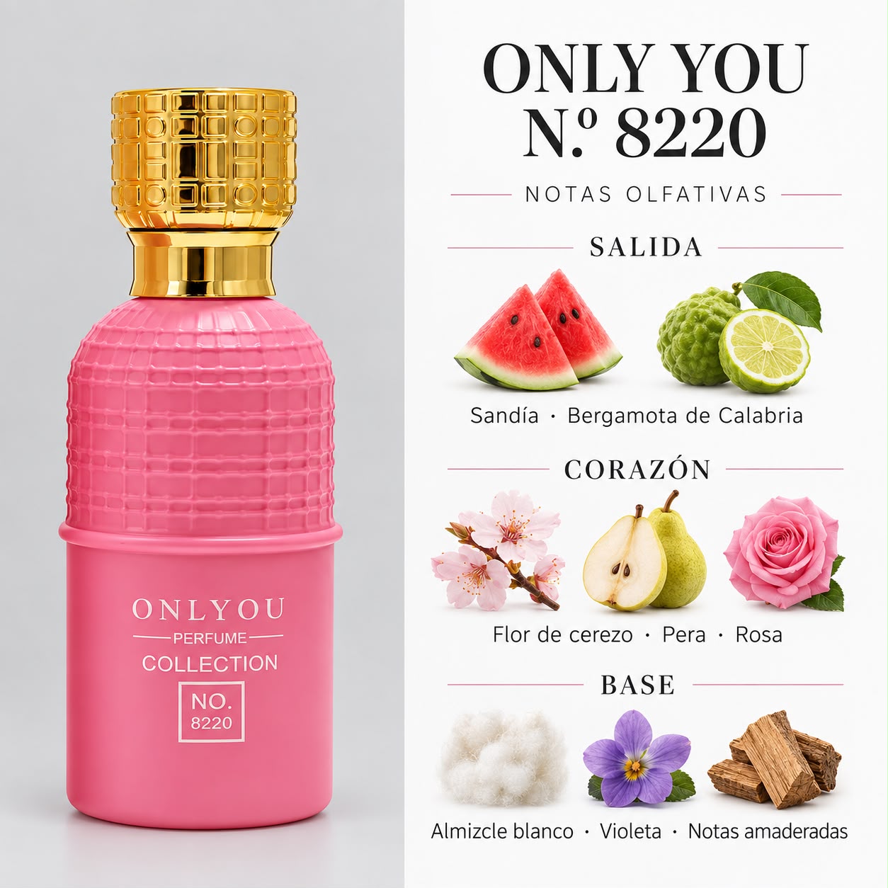 PERFUME ONLYOU MINIATURA OLU830-220 FEMENINO EDP 30ML - Image 3