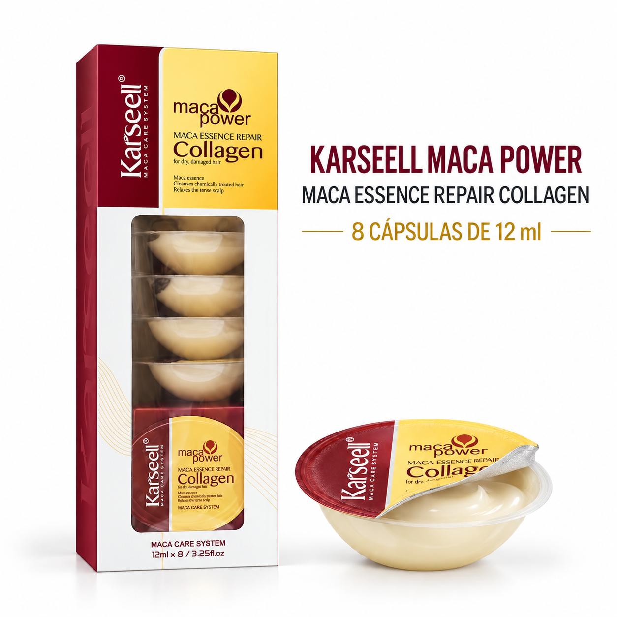 KARSEELL MACA POWER COLLAGEN 8 CAPSULAS DE 12ML