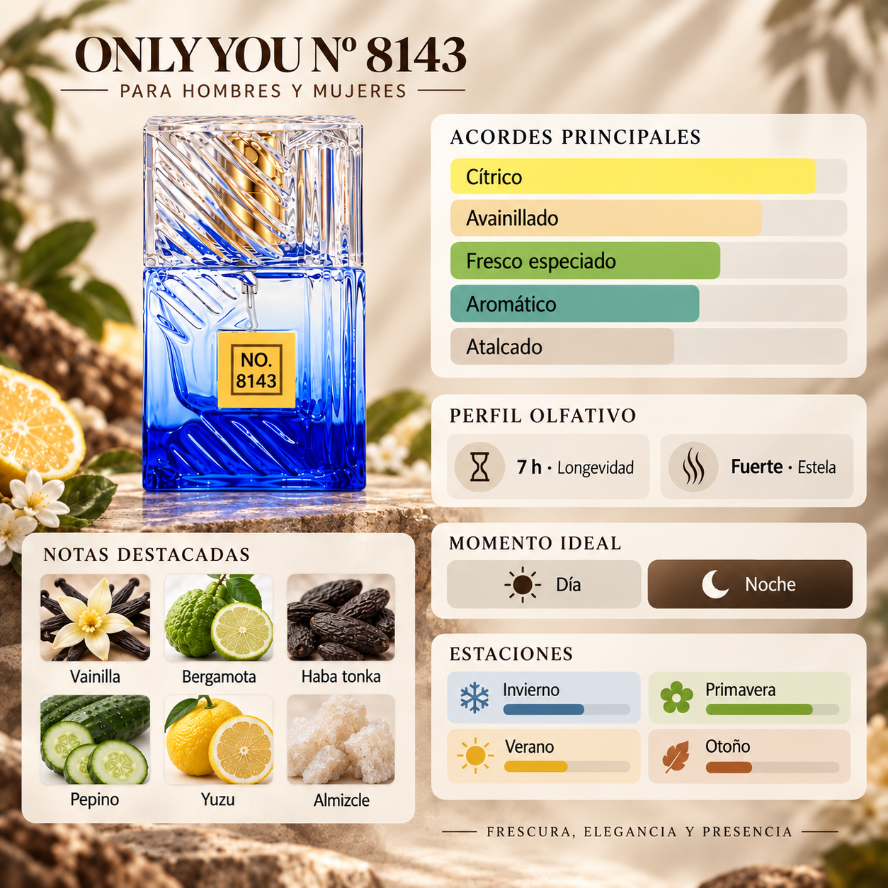 PERFUME ONLYOU MINIATURA OLU830-143 MASCULINO EDP 30ML - Image 4