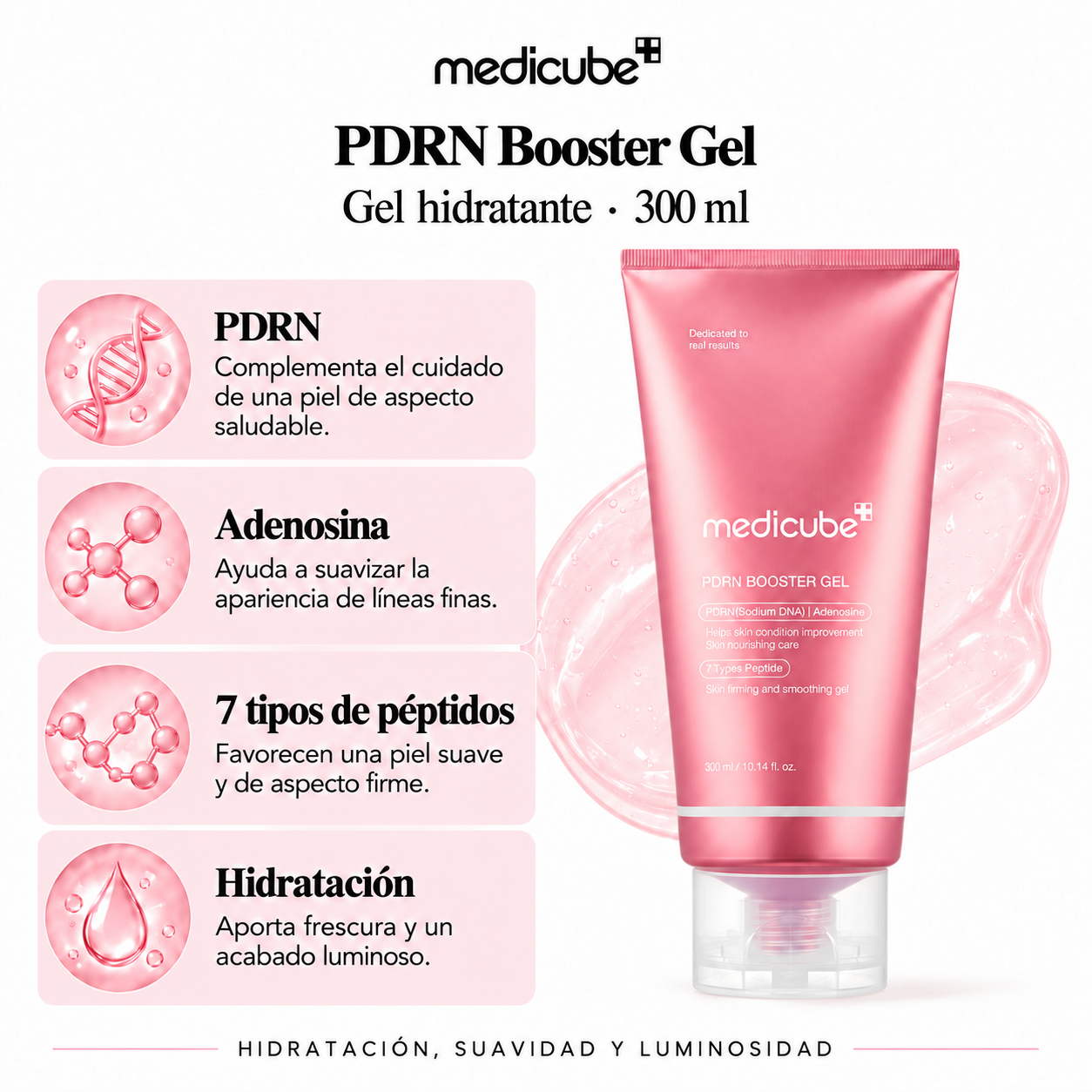 MEDICUBE GEL FACIAL PDRN BOOSTER 300ML