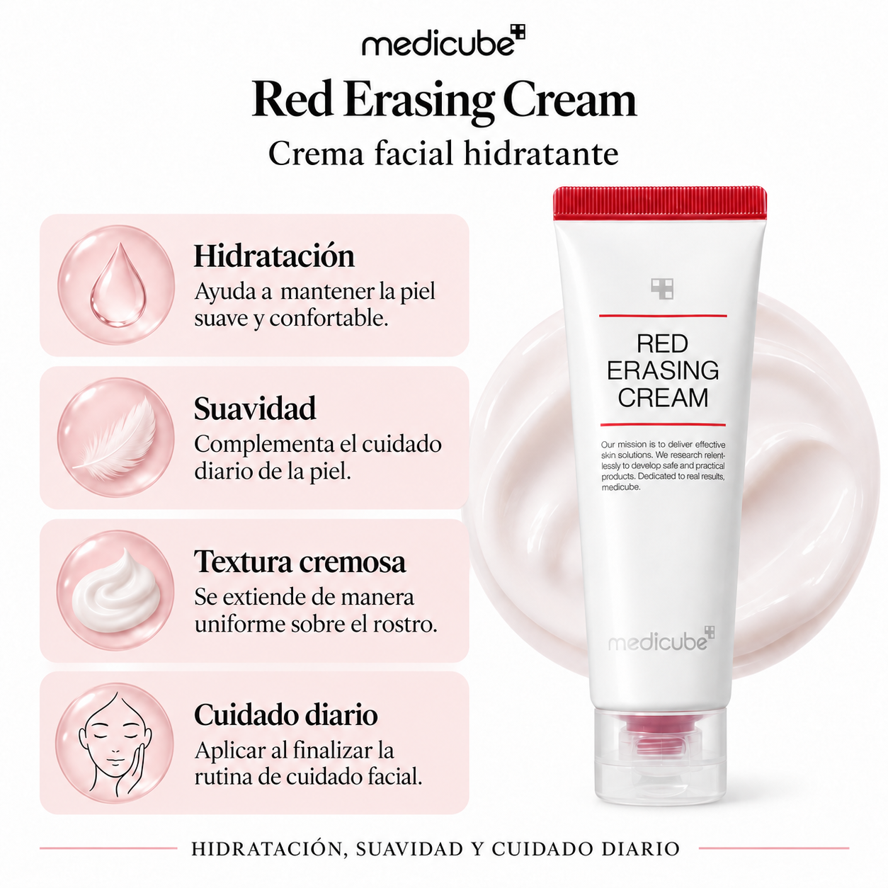 MEDICUBE CREMA FACIAL RED ERASING 100ML