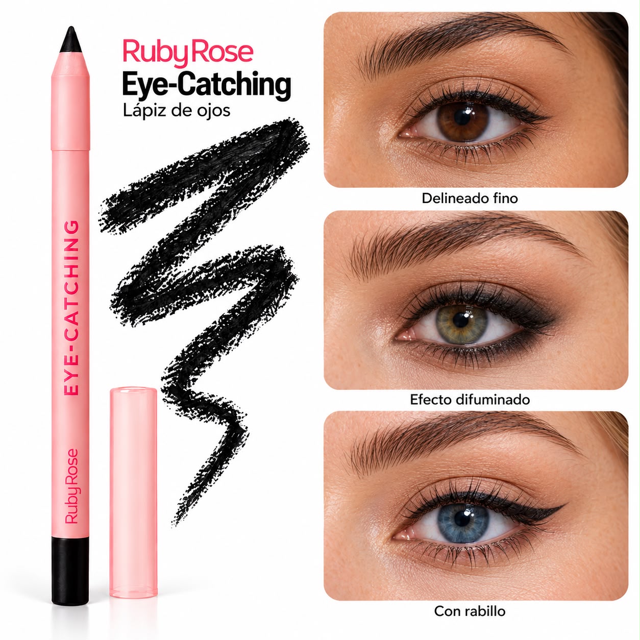 RUBY ROSE LAPIZ DE OJO EYE CATCHING 1.8G