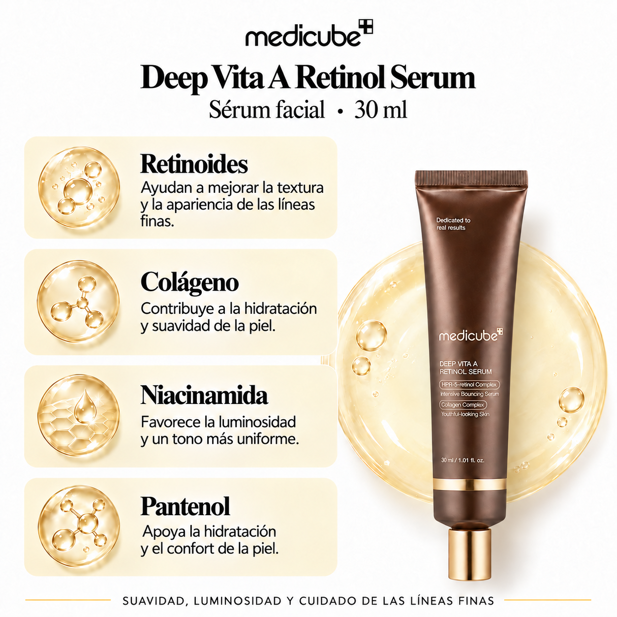 MEDICUBE SERUM FACIAL DEEP VITA A RETINOL 30ML