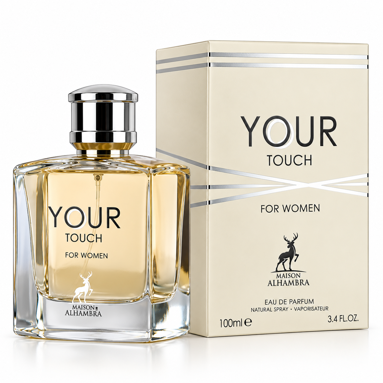 PERFUME MAISON ALHAMBRA YOUR TOUCH WOMEN EDP FEMENINO 100ML