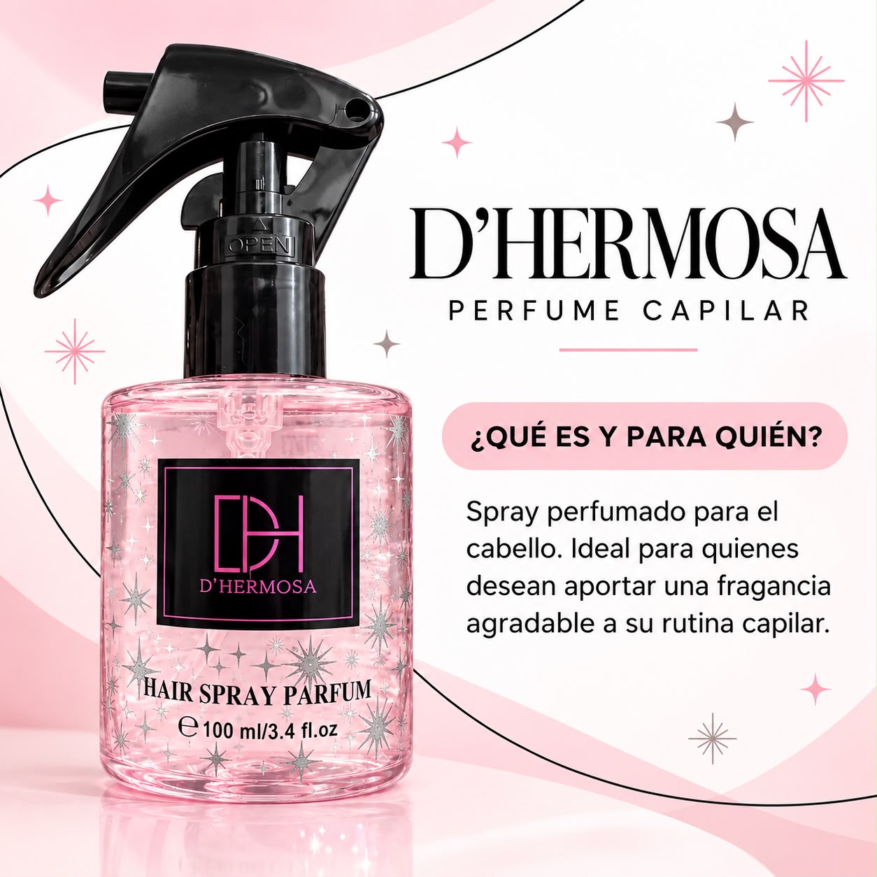 DHERMOSA SPRAY CAPILAR PERFUMADO (COCO MADEMOISELLE) 100ML