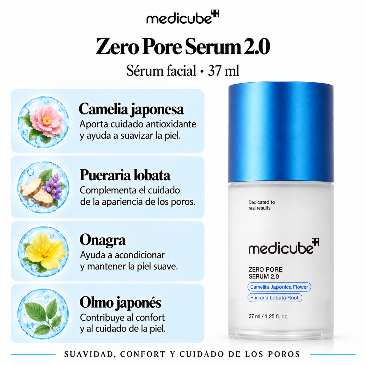 MEDICUBE SERUM FACIAL ZERO PORE 2.0 37ML